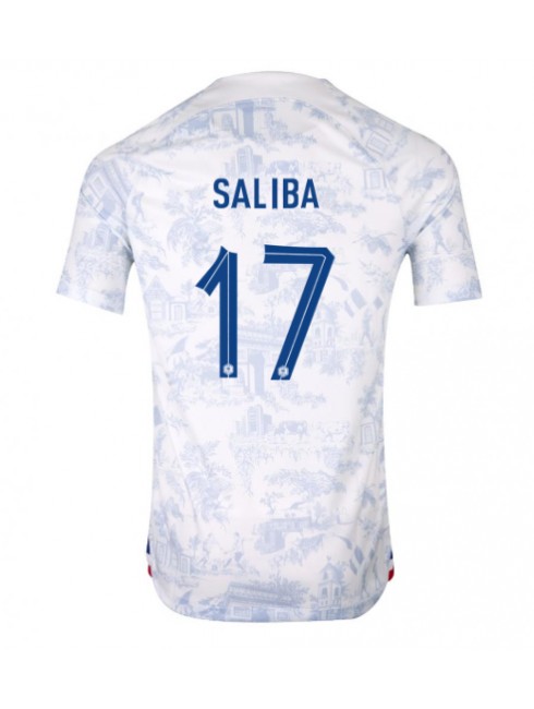 Billige Frankrike William Saliba #17 Bortedrakt VM 2022 Kortermet